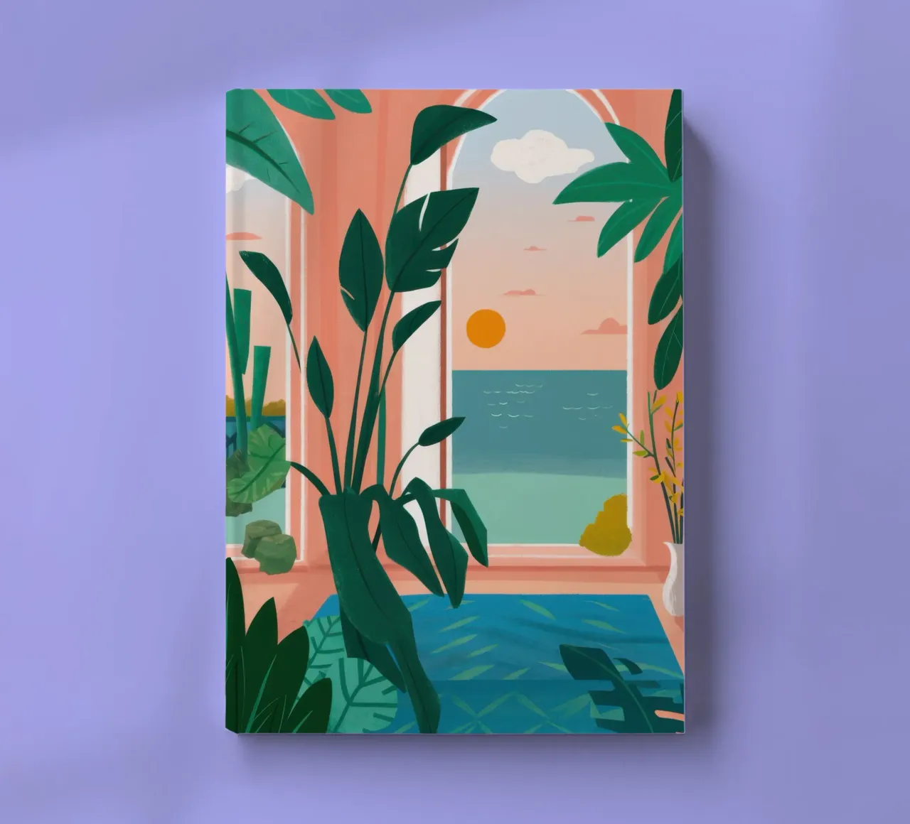 Archway to Ocean notebook by Irish Strokes