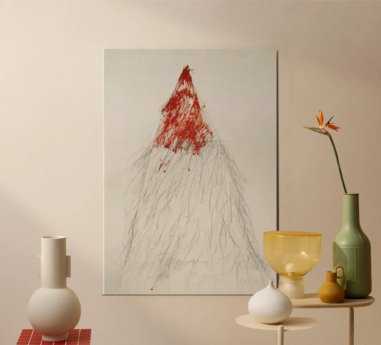 Scudo di Achille poster con telaio in plastica da coley
