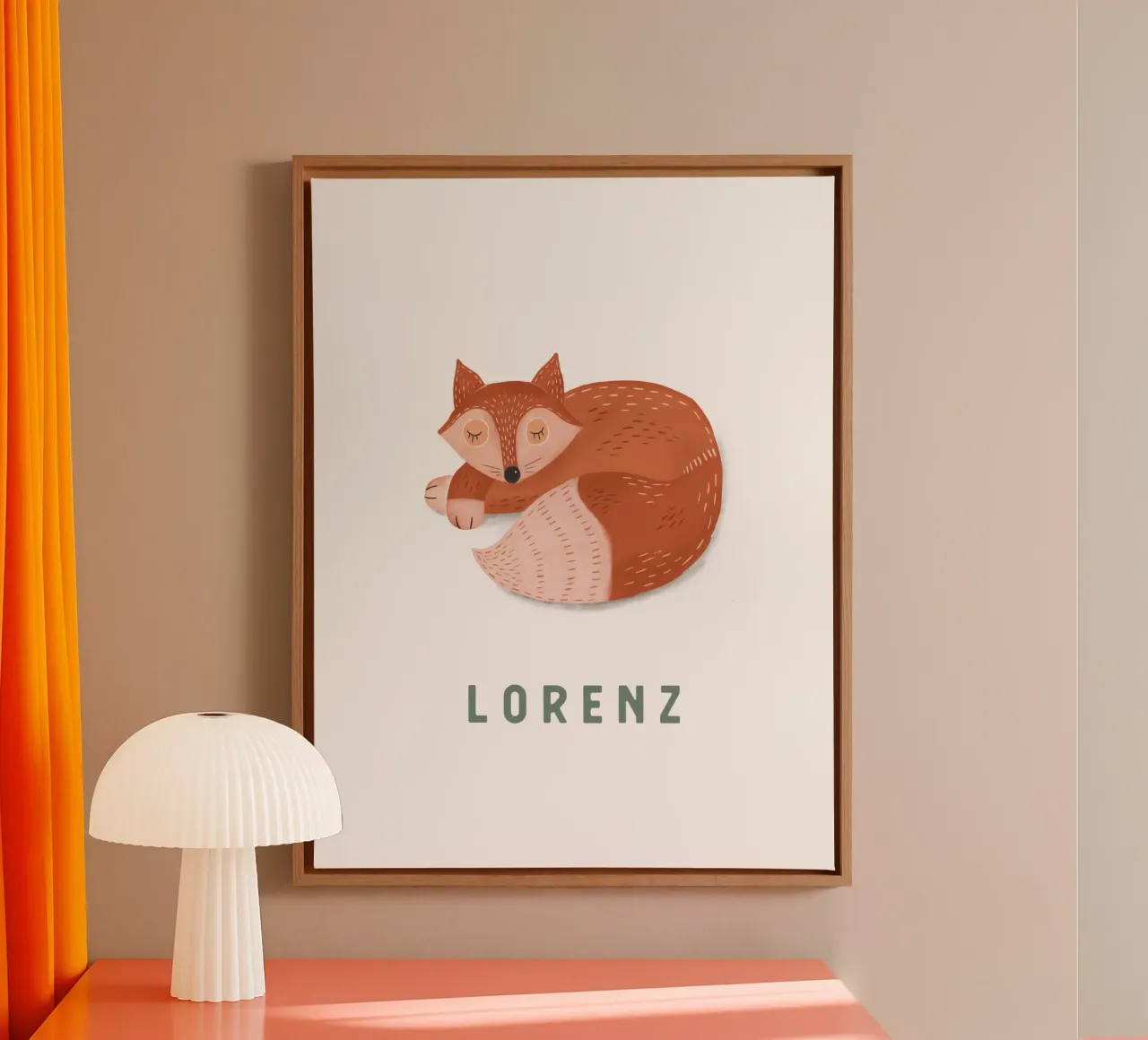 Lorenz tela con Cornice a cassetta da mymia