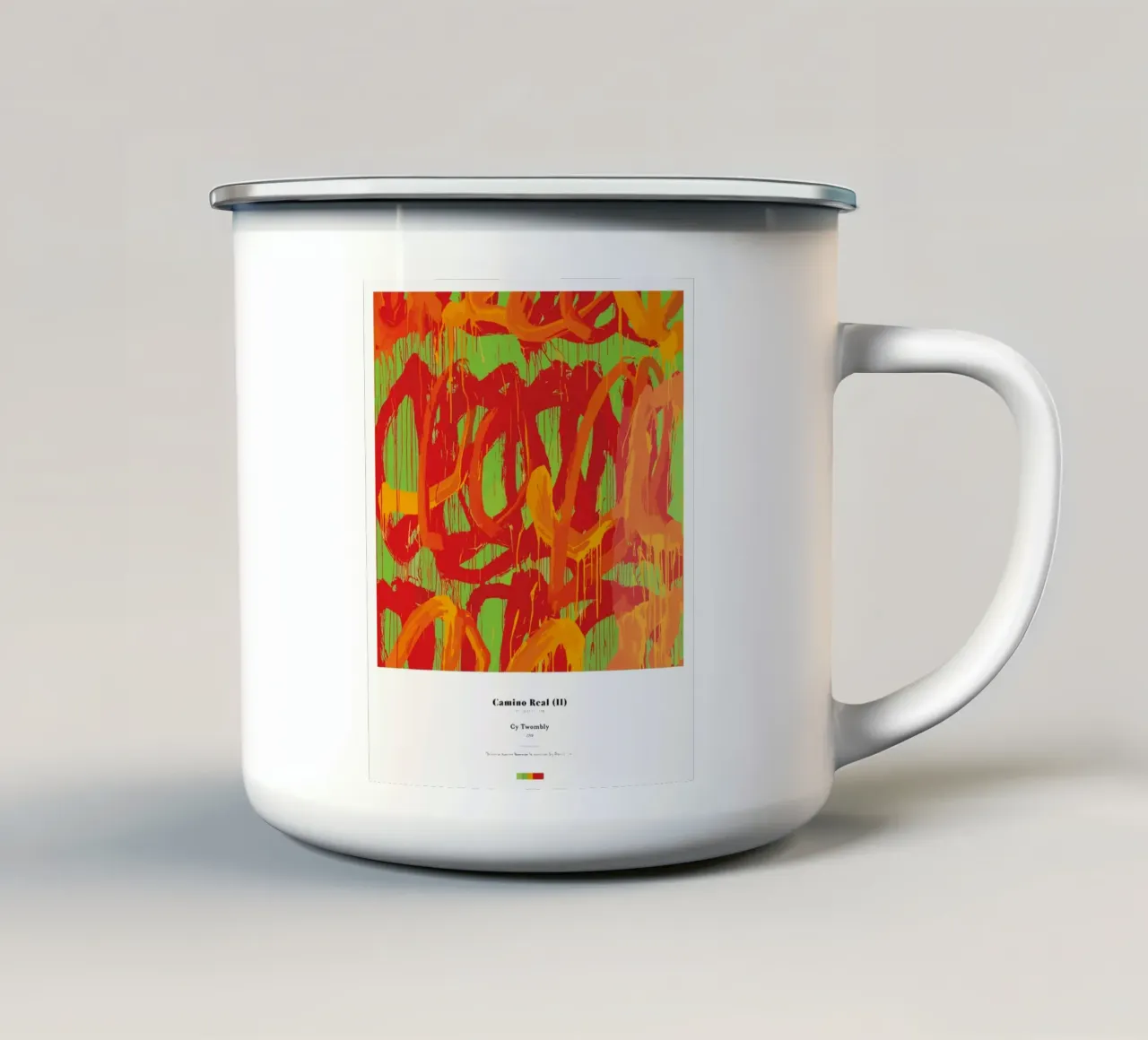 Camino Real 2012 tazza in smalto da coley
