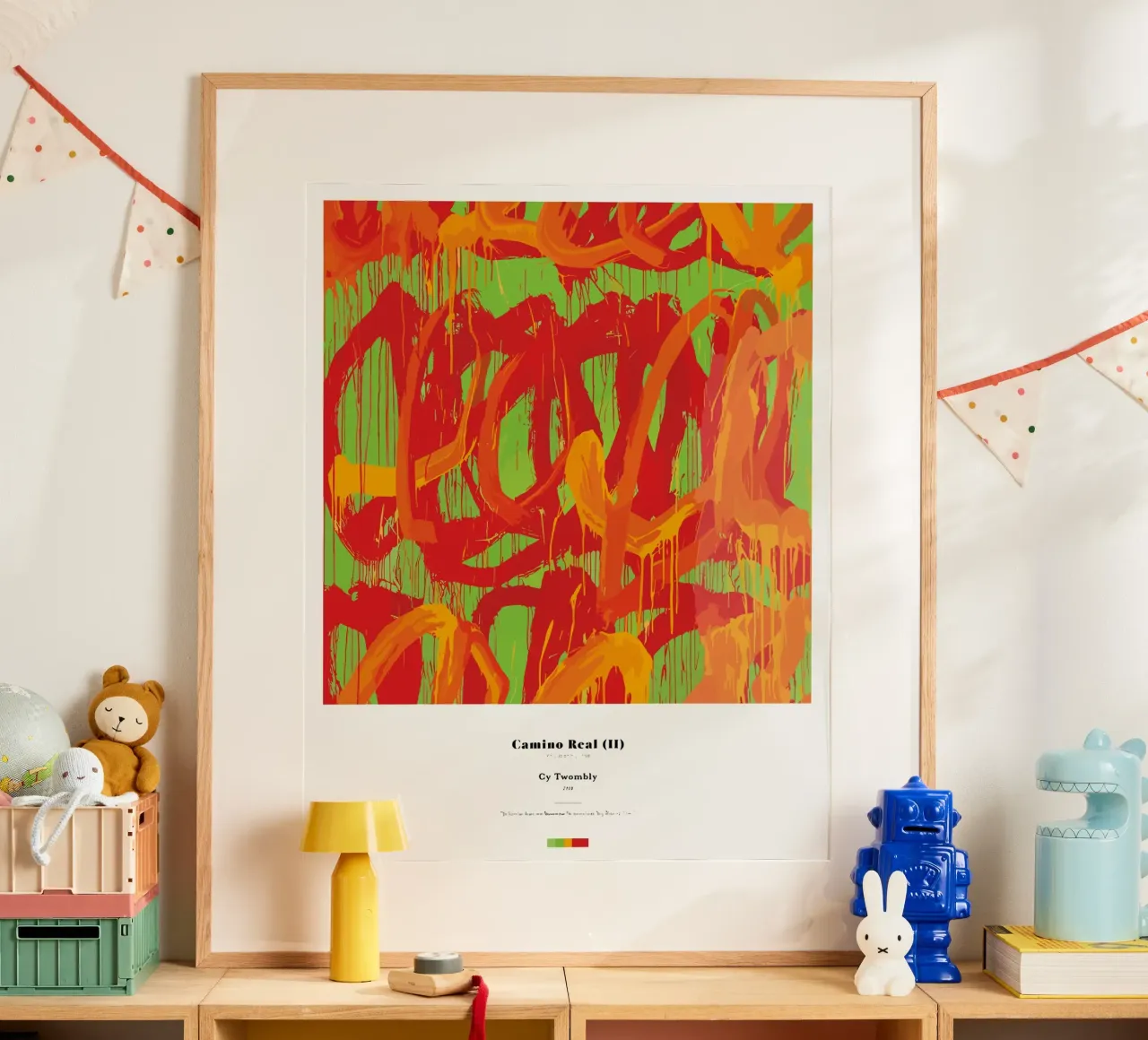 Camino Real 2012 poster con telaio in plastica da coley
