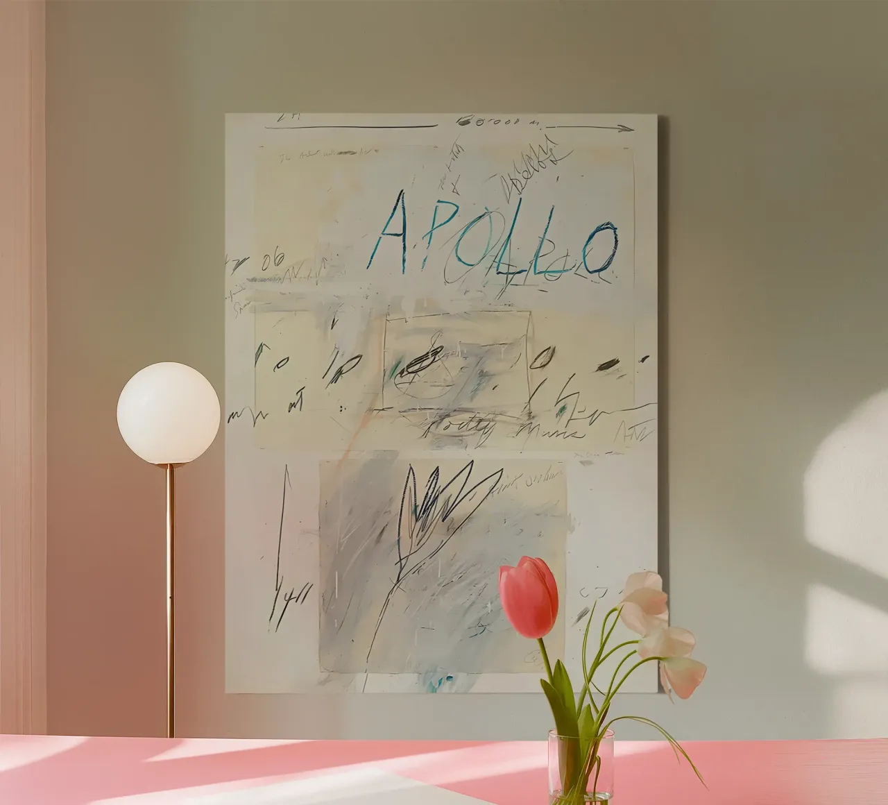 Apollo tela con Cornice a cassetta da coley