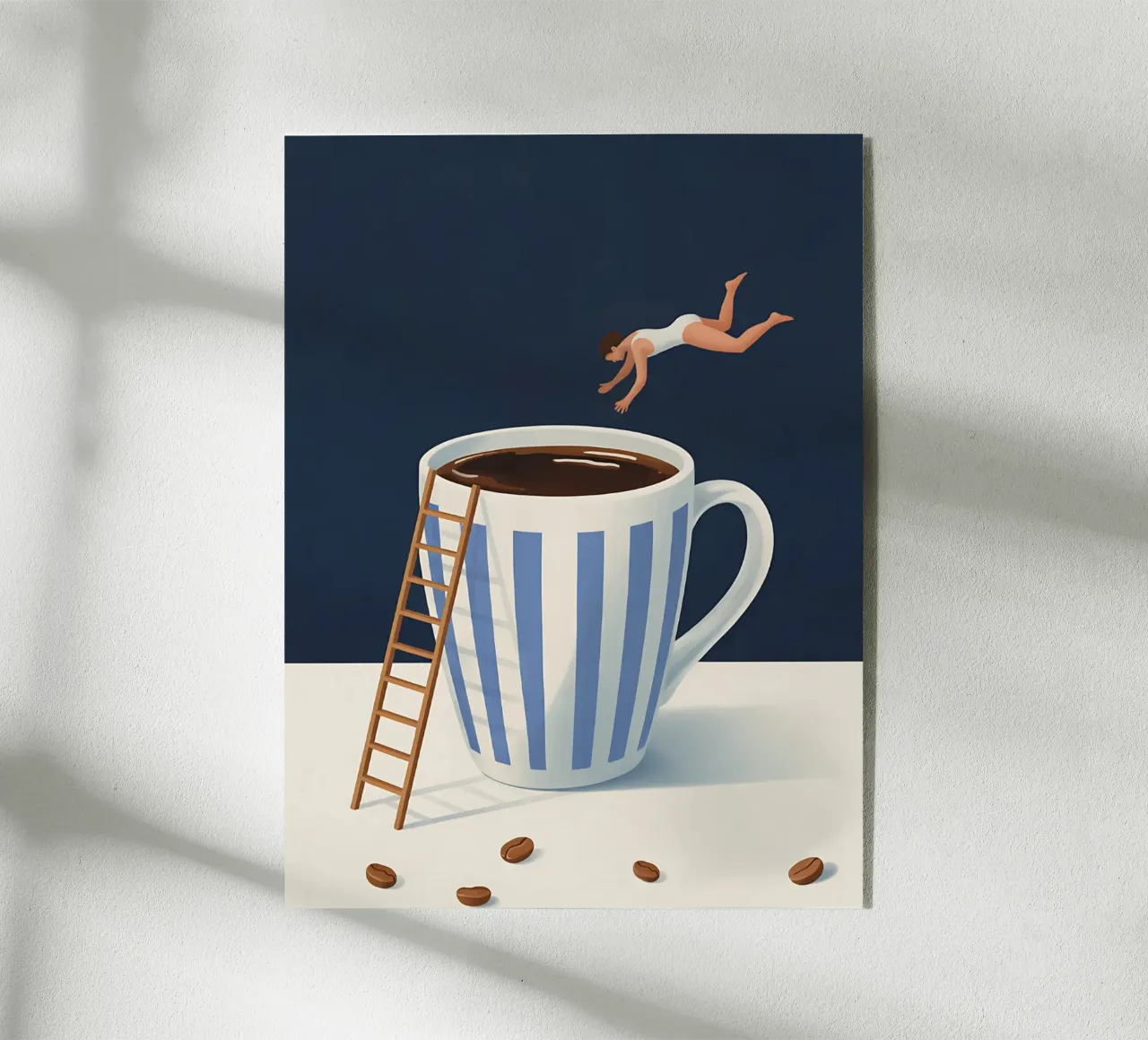 Immersione mattutina nel caffè plexiglass da Plain Thoughts