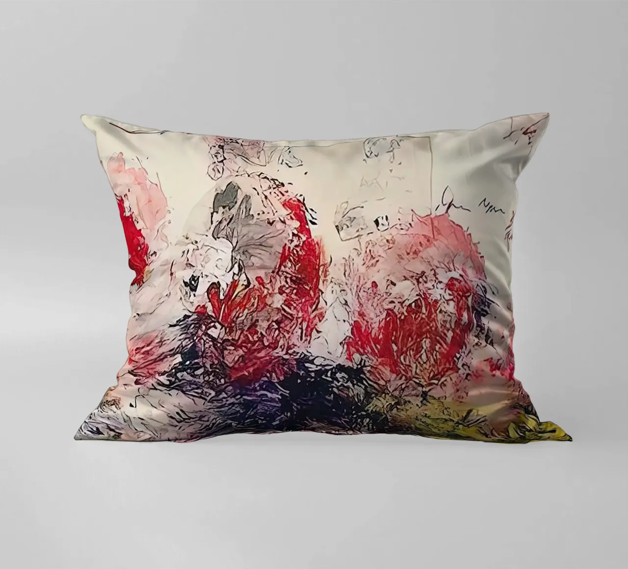 Cy Twombly Fiore Arcobaleno cuscino da coley