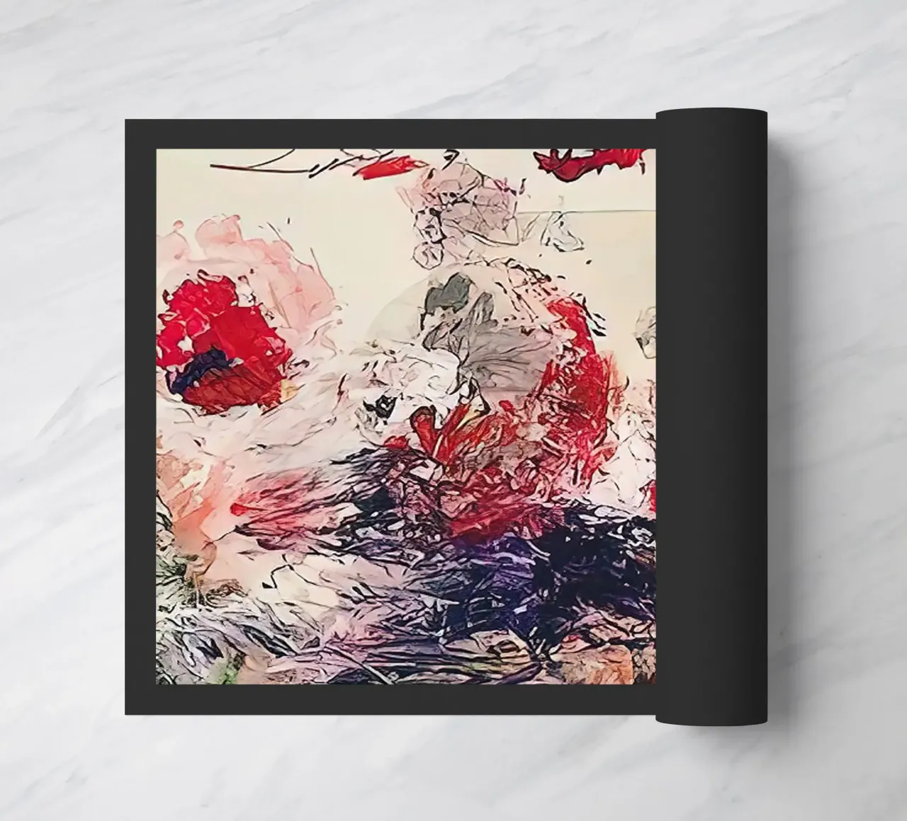 Cy Twombly Fiore Arcobaleno zerbino da coley
