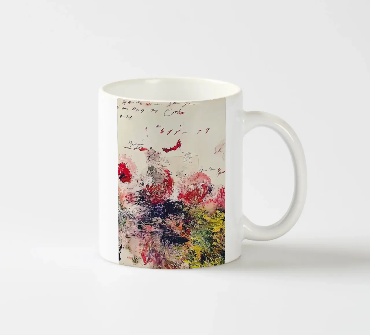 Cy Twombly Fiore Arcobaleno tazza in ceramica da coley