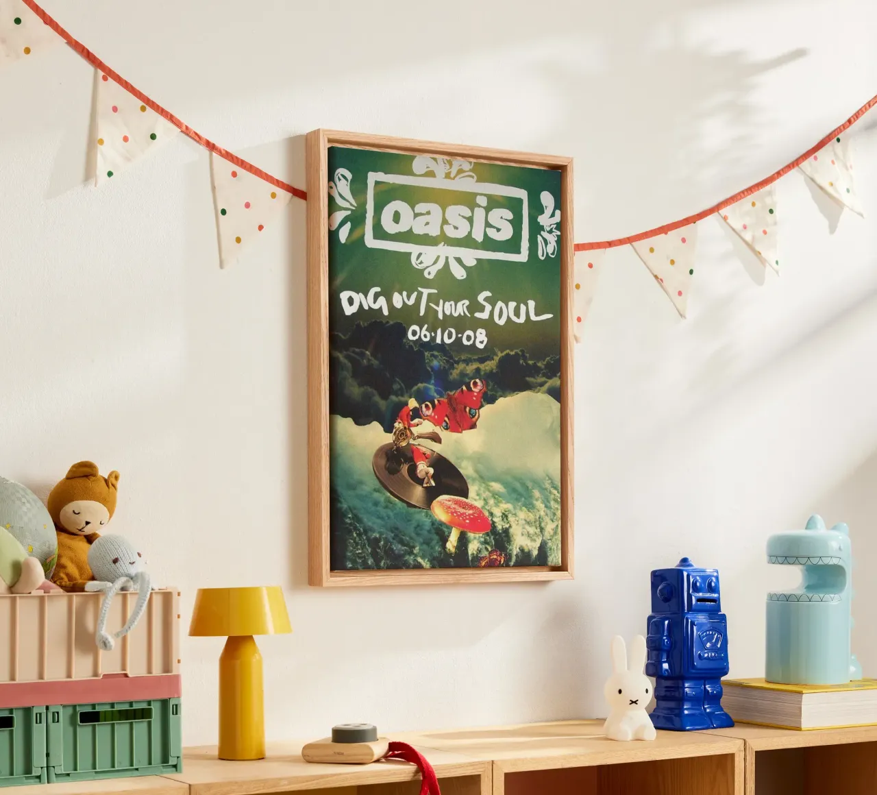 Beyond the Desert Horizon canvas with Floater frame by rendikeep