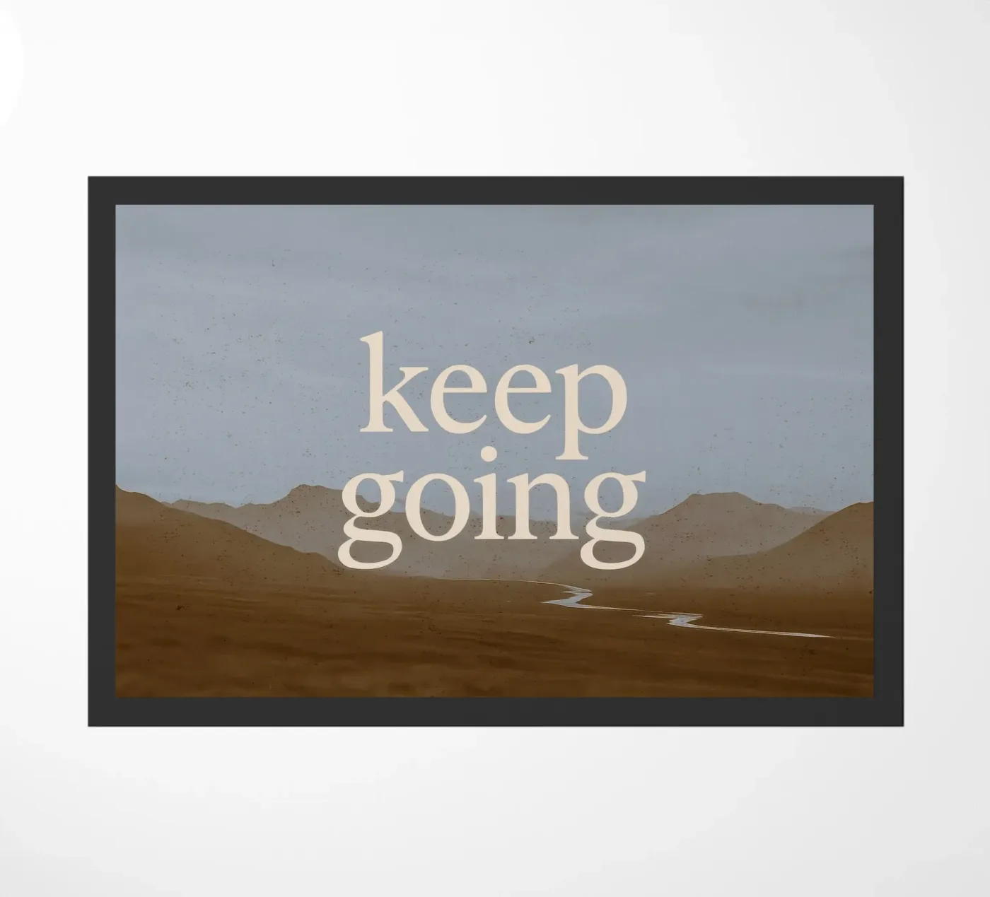 Keep Going (Landscape) Fußmatte von treechild
