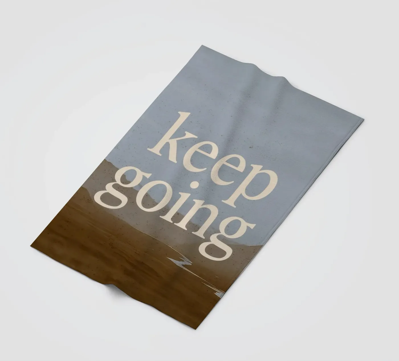 Keep Going (Landscape) fleecedeken van treechild