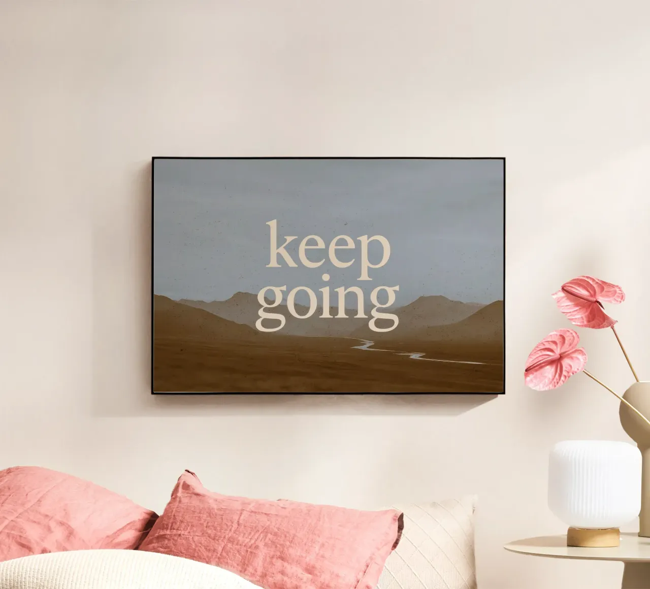 Keep Going (Landscape) plexiglass da treechild