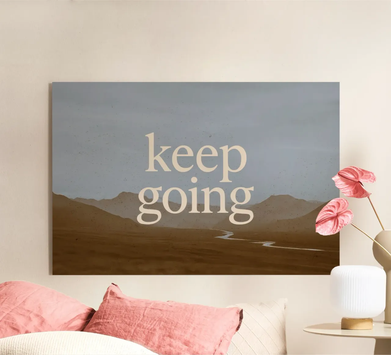 Keep Going (Landscape) plexiglass da treechild