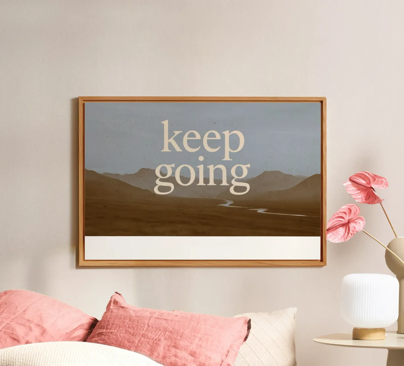 Keep Going (Landscape) alluminio dibond da treechild