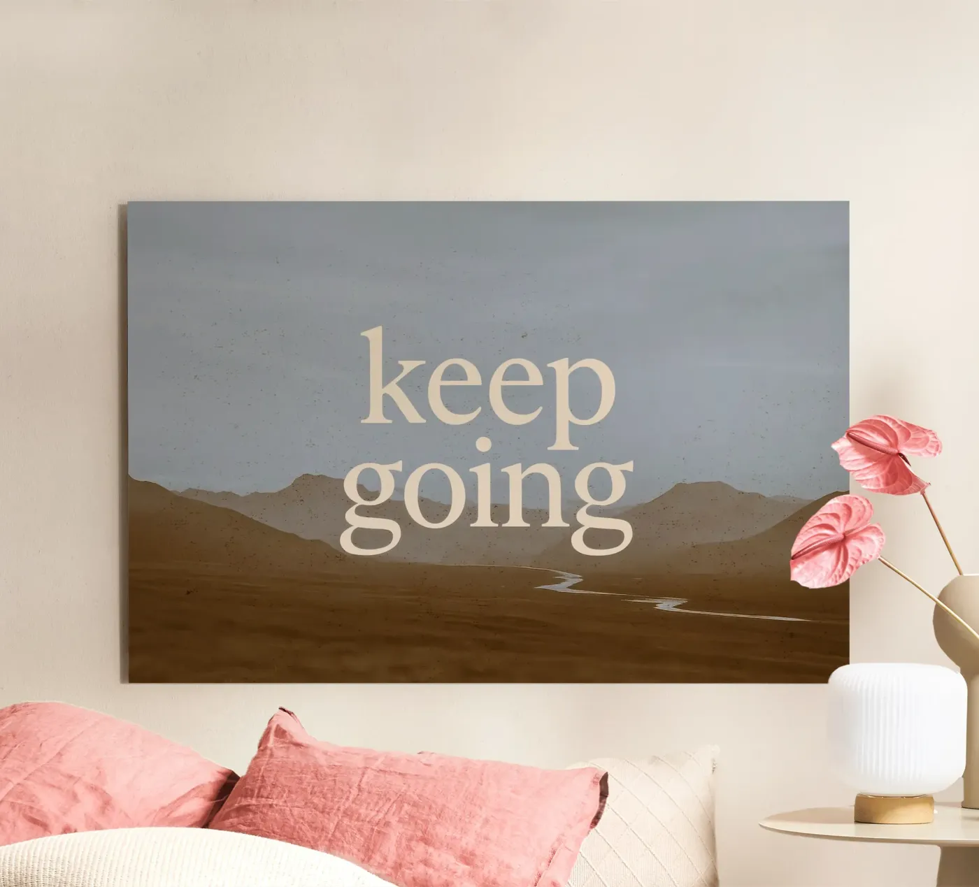 Keep Going (Landscape) alluminio dibond da treechild