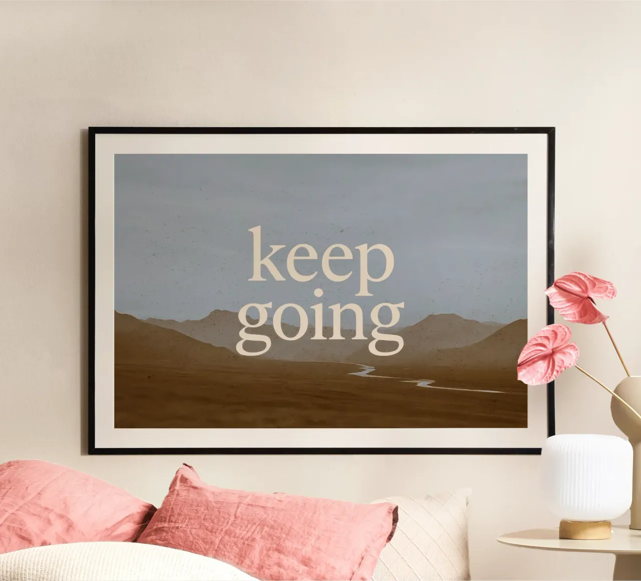 Keep Going (Landscape) poster da treechild