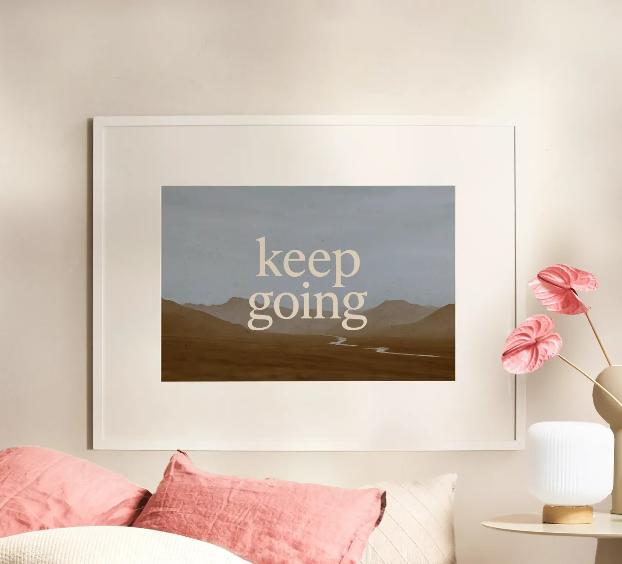 Keep Going (Landscape) poster da treechild