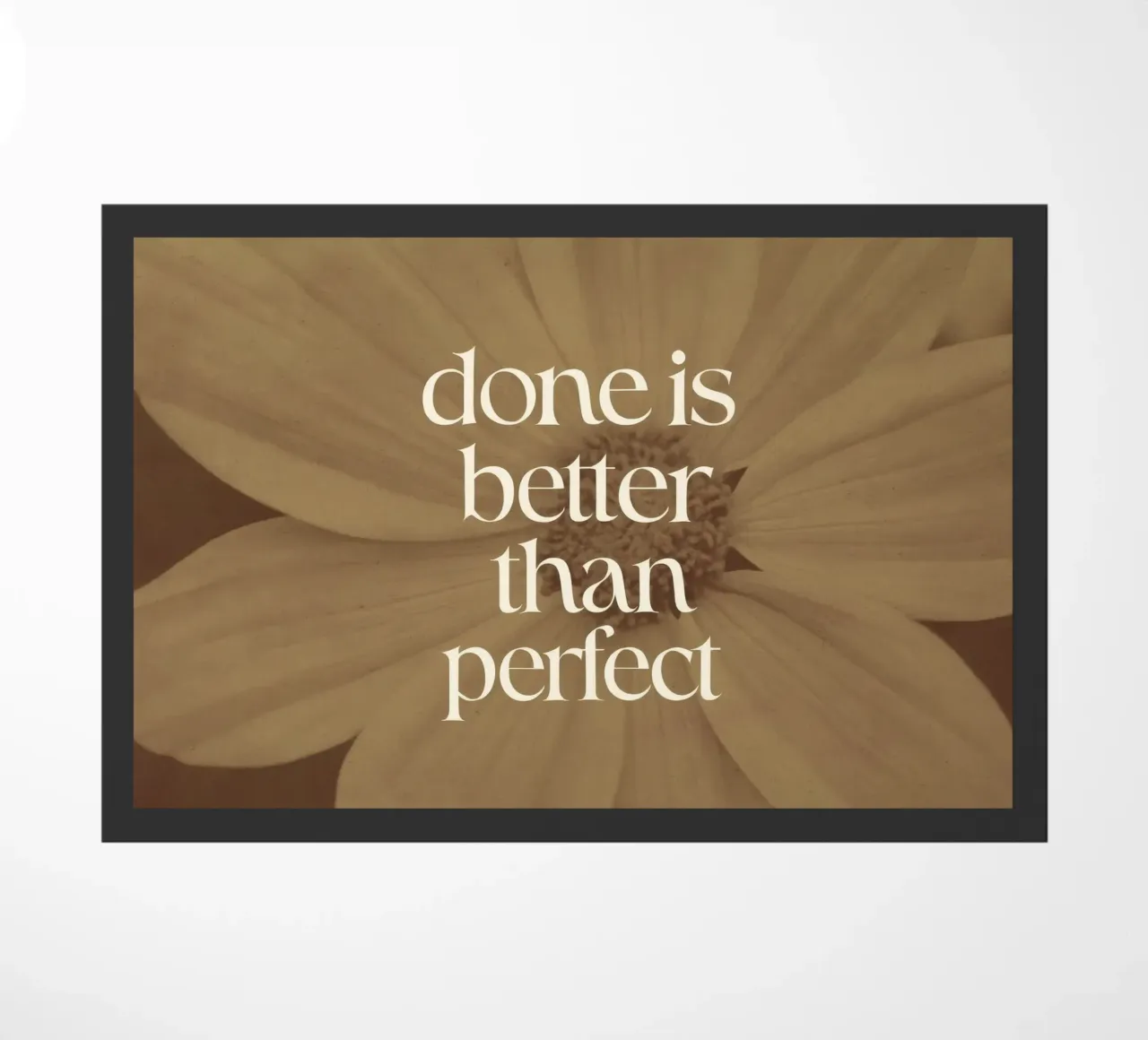 Done Is Better Than Perfect zerbino da treechild