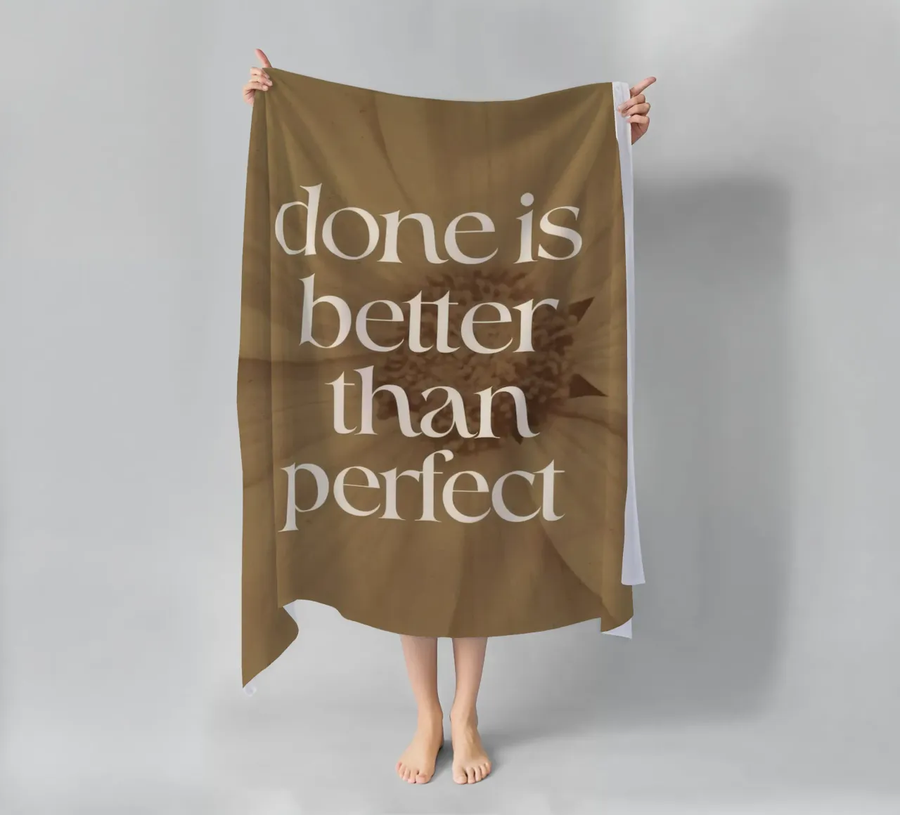 Done Is Better Than Perfect telo mare da treechild