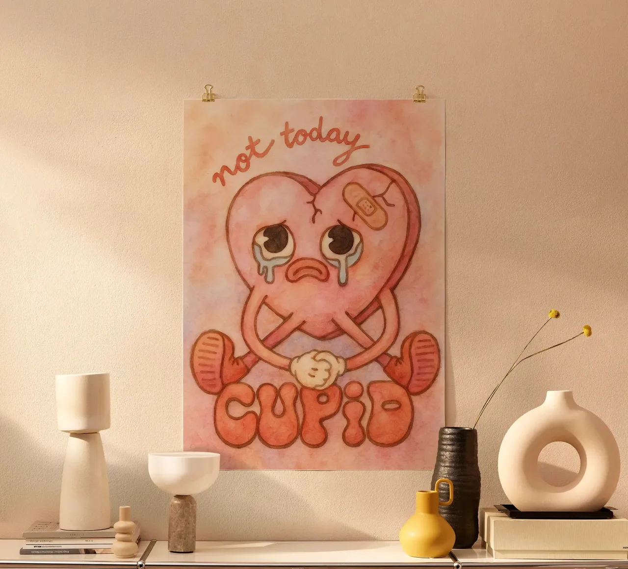 non oggi cupido poster da bonangroads