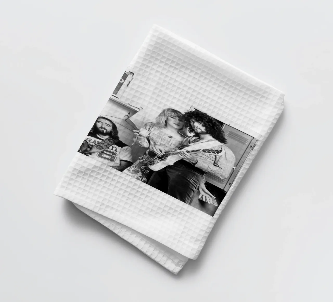 Portrait vintage Fleetwood Mac torchon de mbapesartur