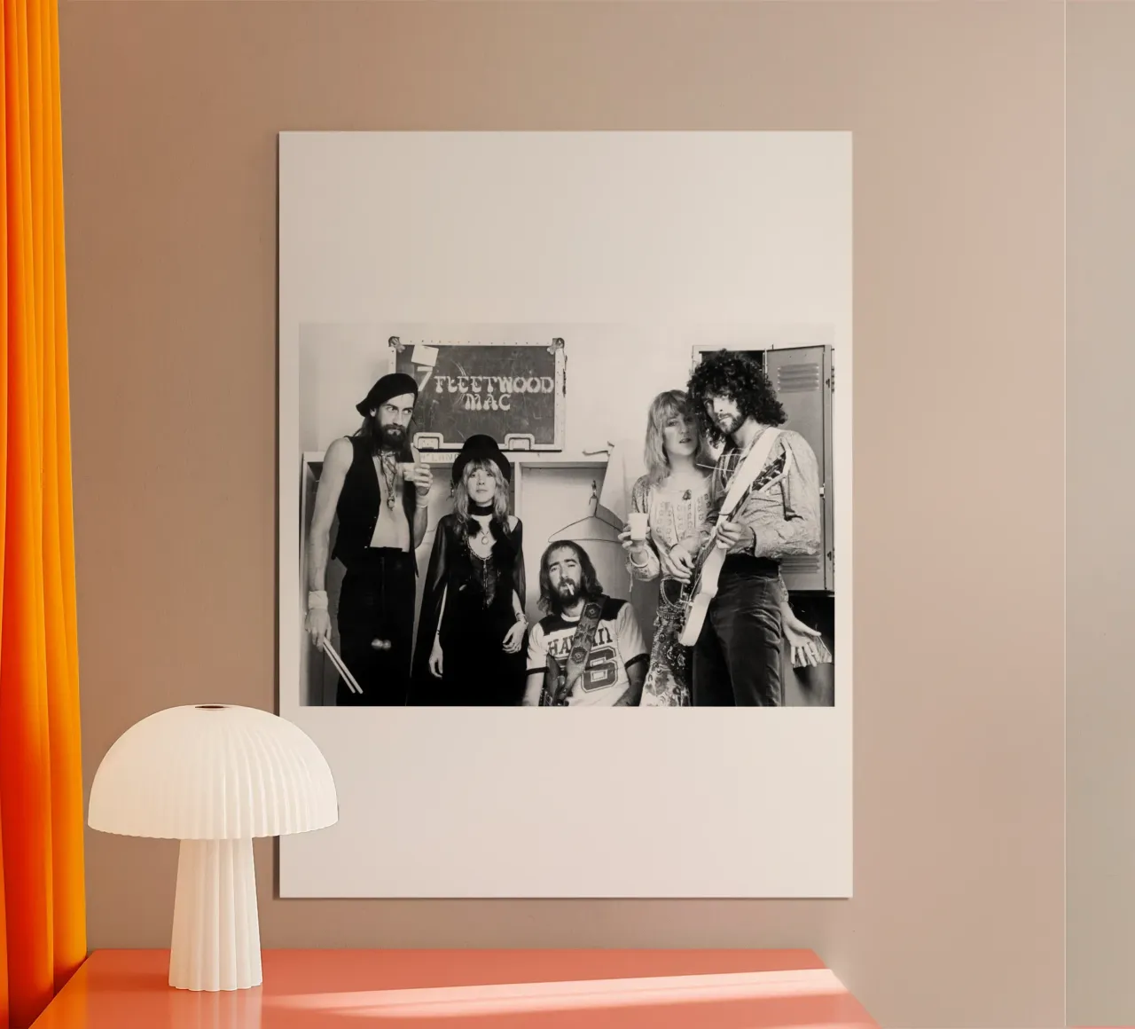 Ritratto d'epoca Fleetwood Mac poster da mbapesartur