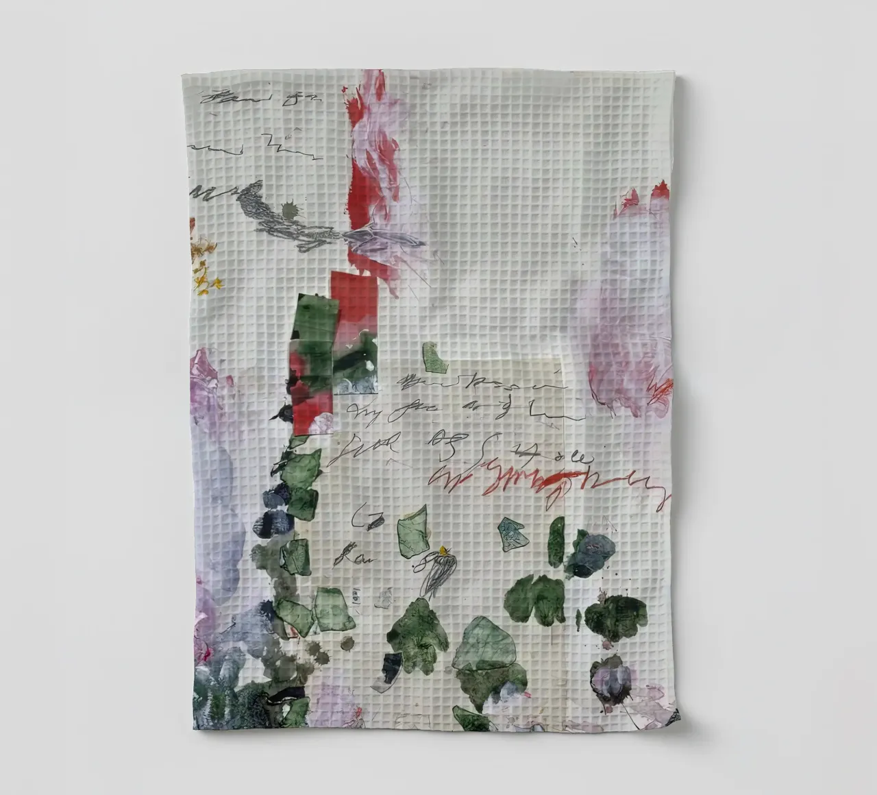 Cy Twombly Point vert torchon de coley