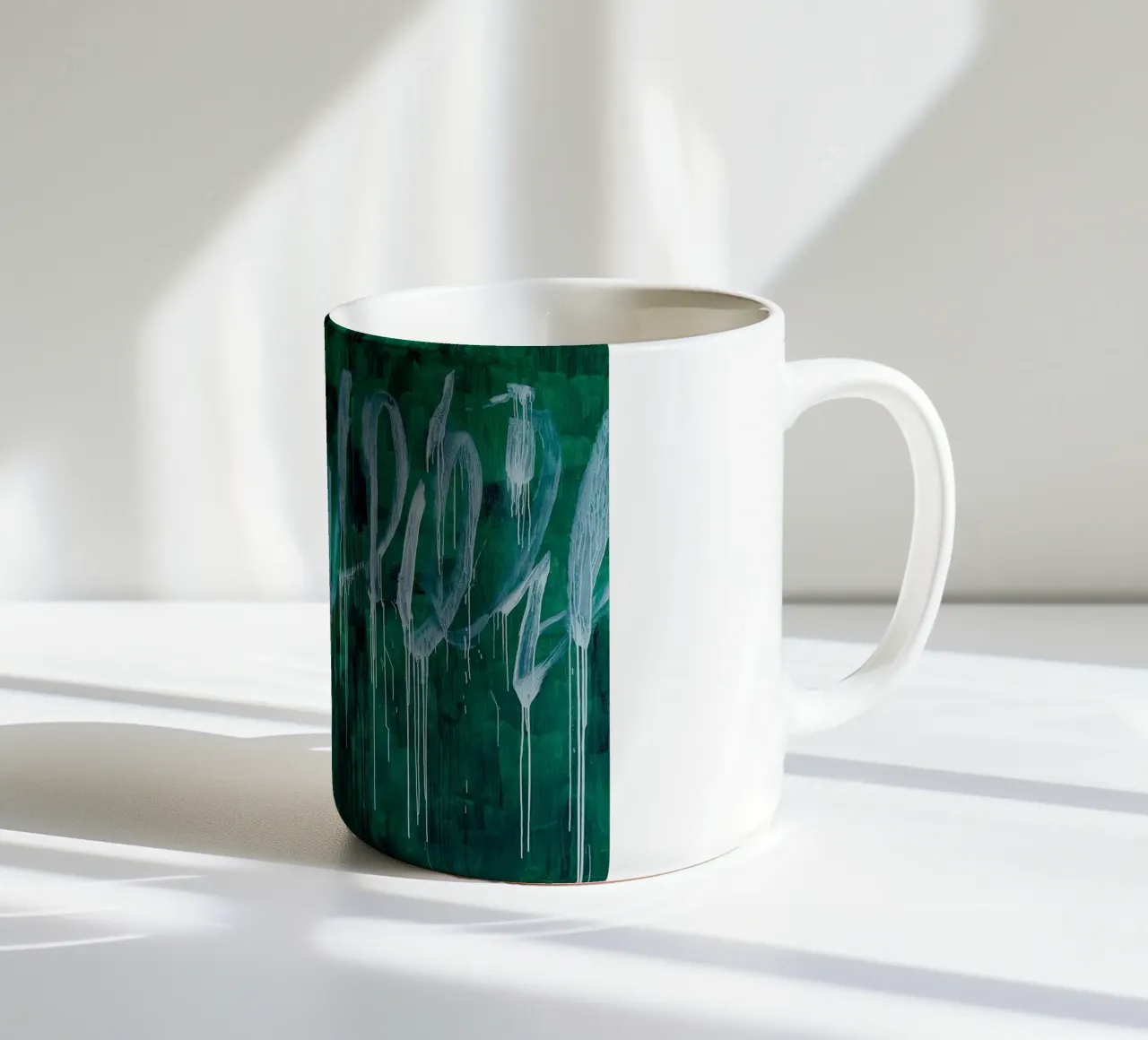 Cy Twombly Verde tazza in ceramica da coley