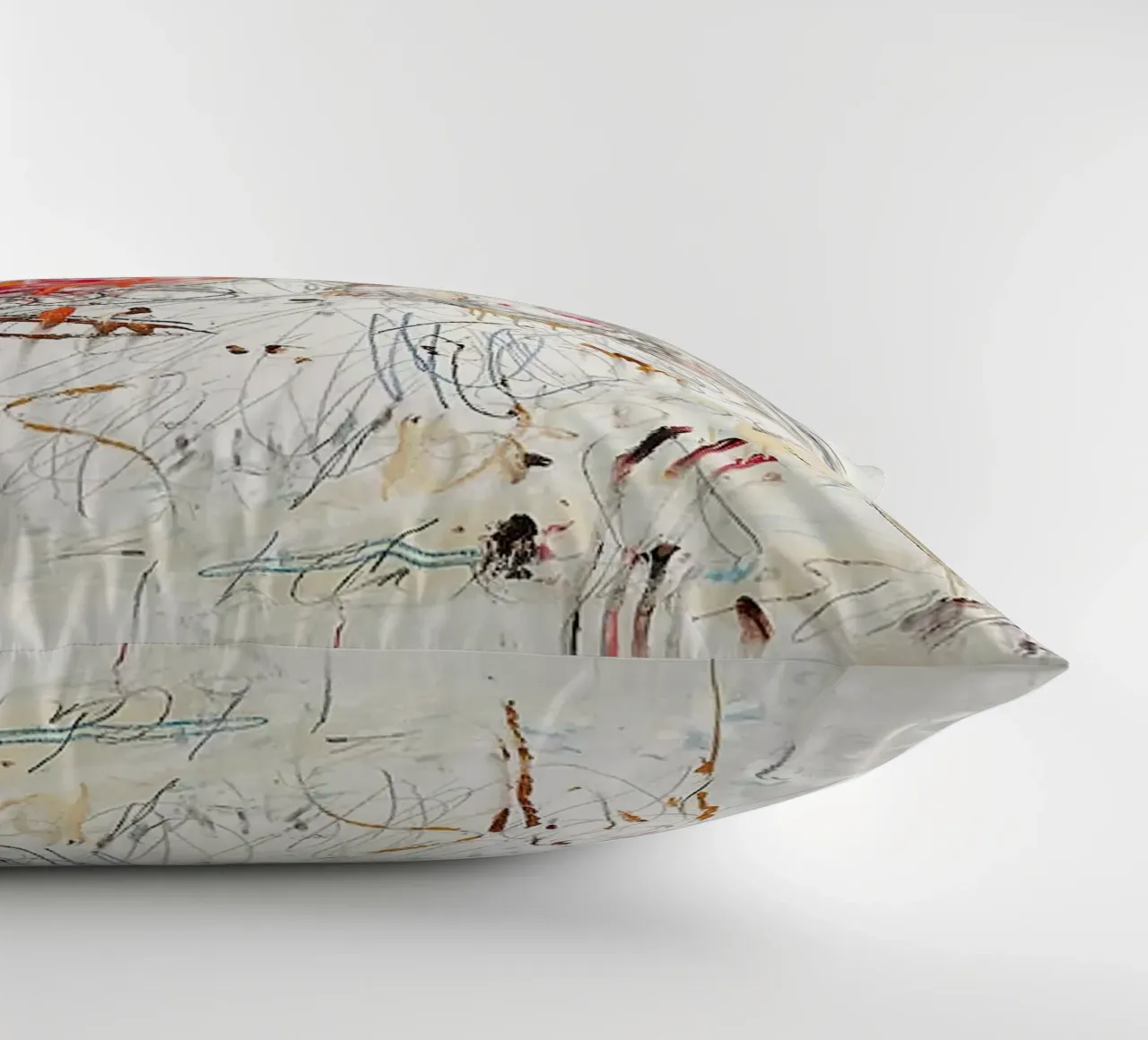 Cy Twombly Leda e il cigno cuscino da coley
