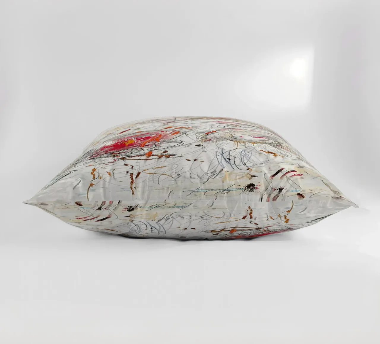 Cy Twombly Leda e il cigno cuscino da coley