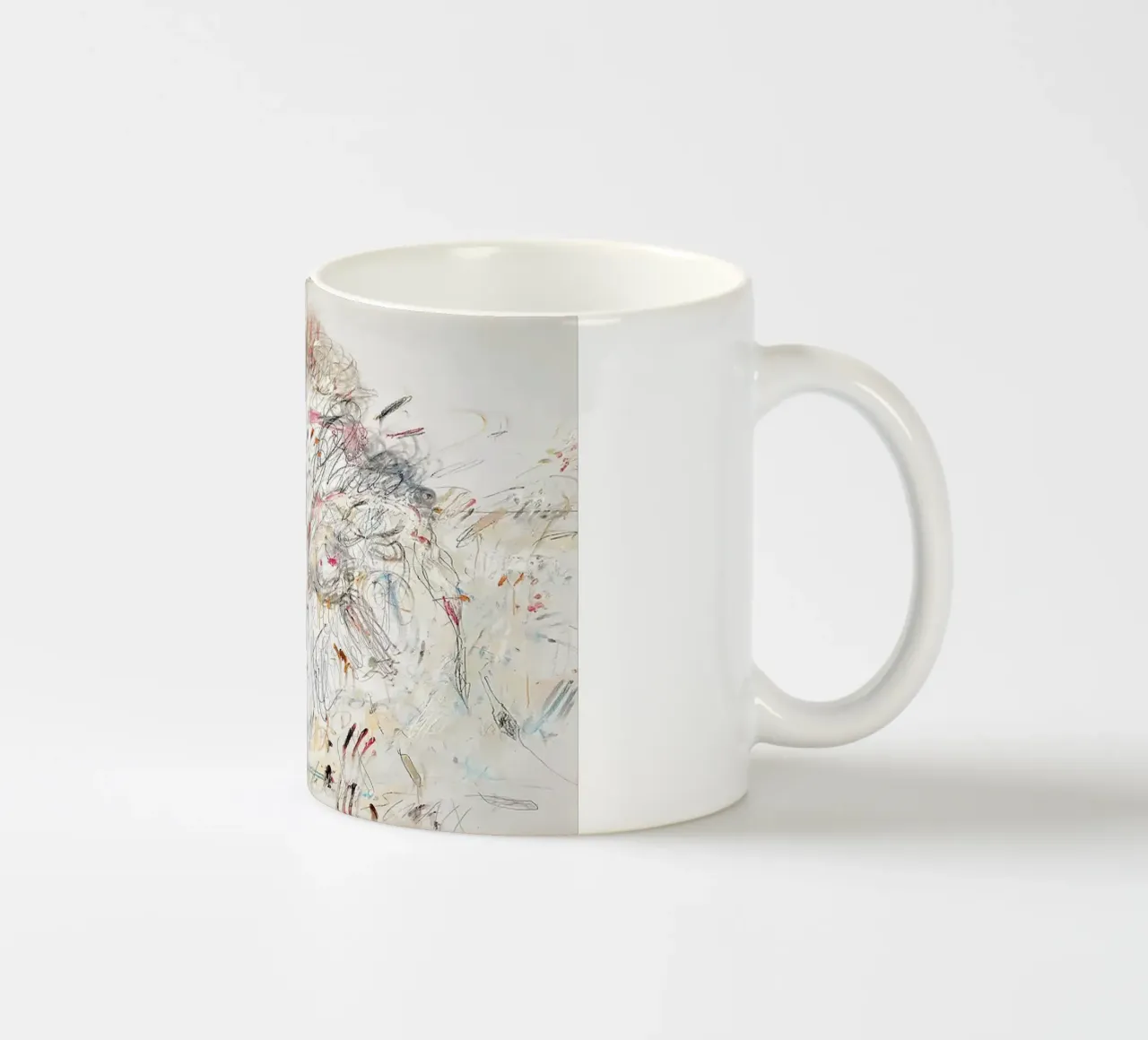 Cy Twombly Leda e il cigno tazza in ceramica da coley