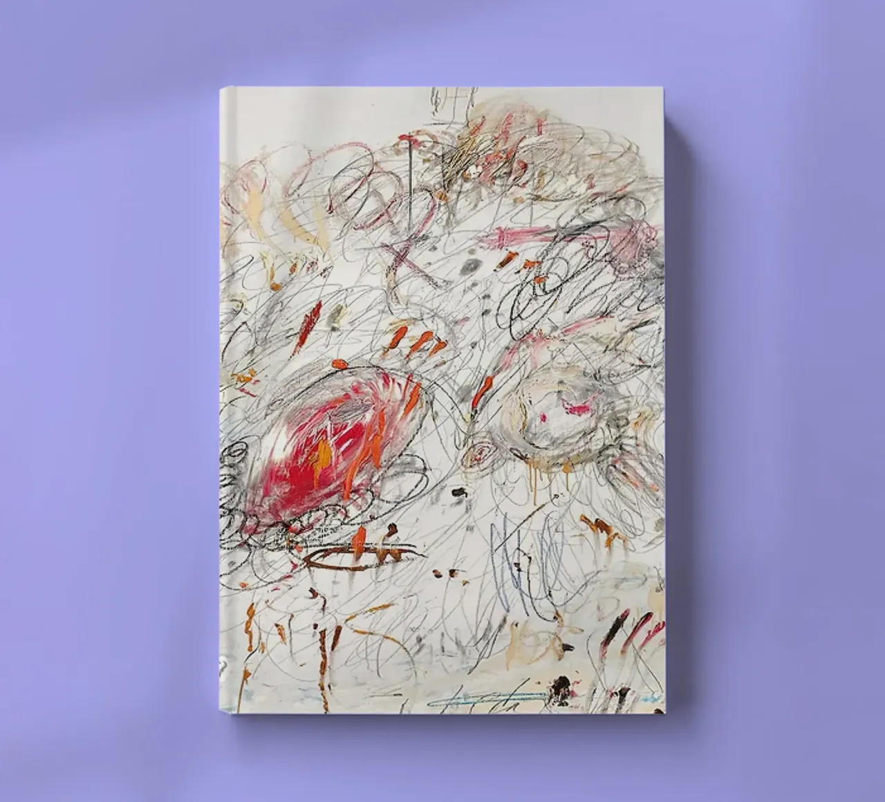 Cy Twombly Leda and the Swan notebook by coley