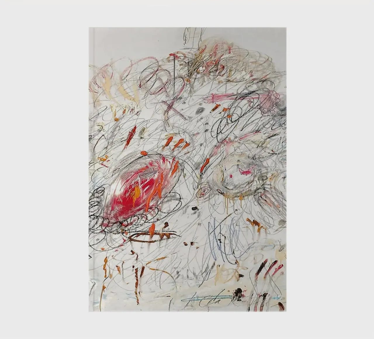 Cy Twombly Leda and the Swan notebook by coley