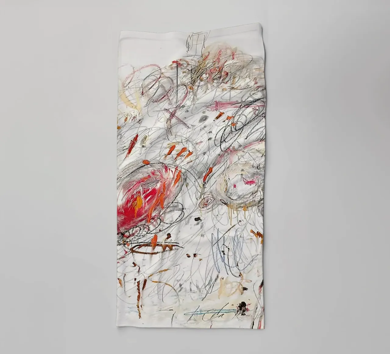 Cy Twombly Leda and the Swan towel by coley