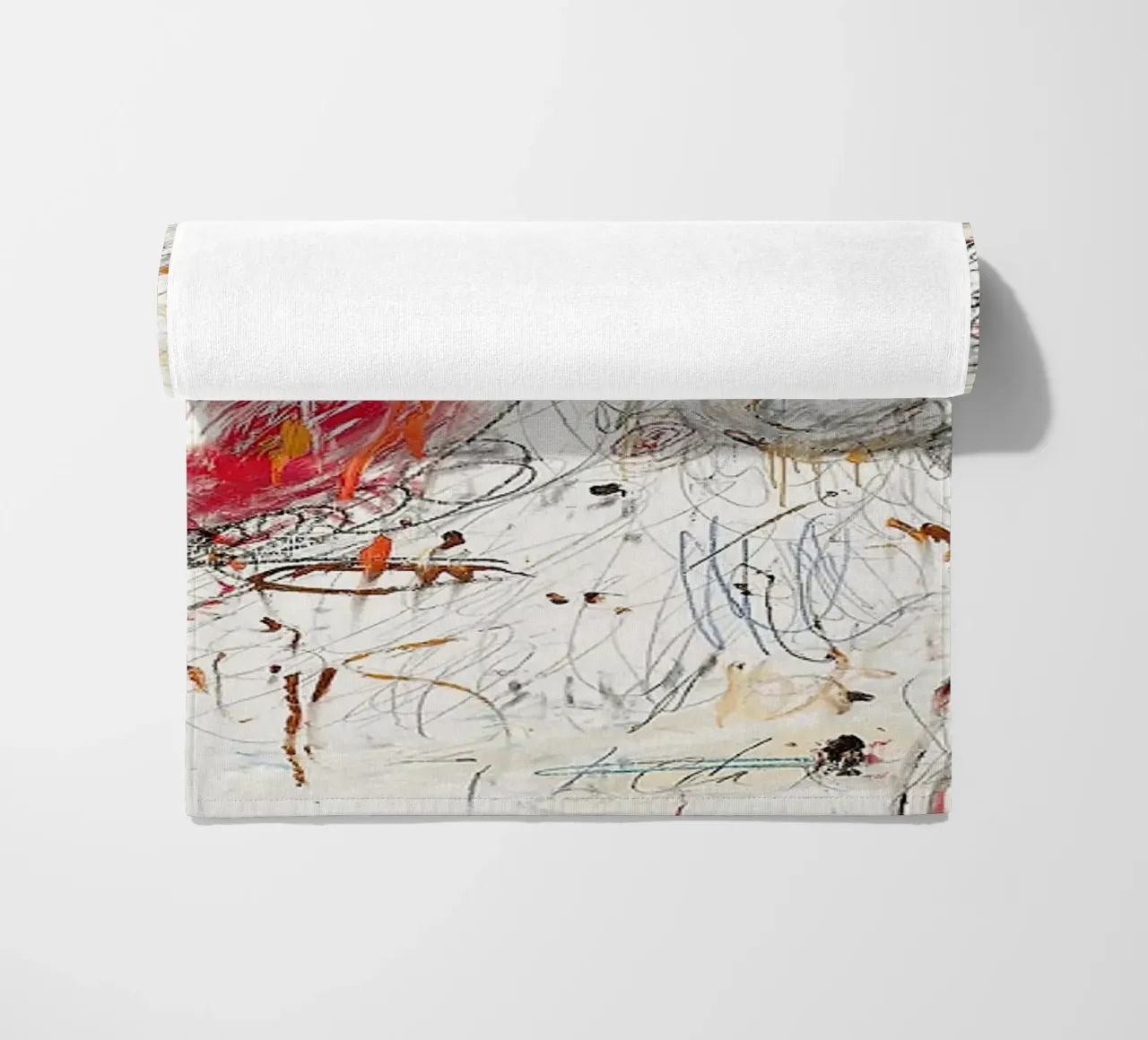 Cy Twombly Leda e il cigno telo mare da coley