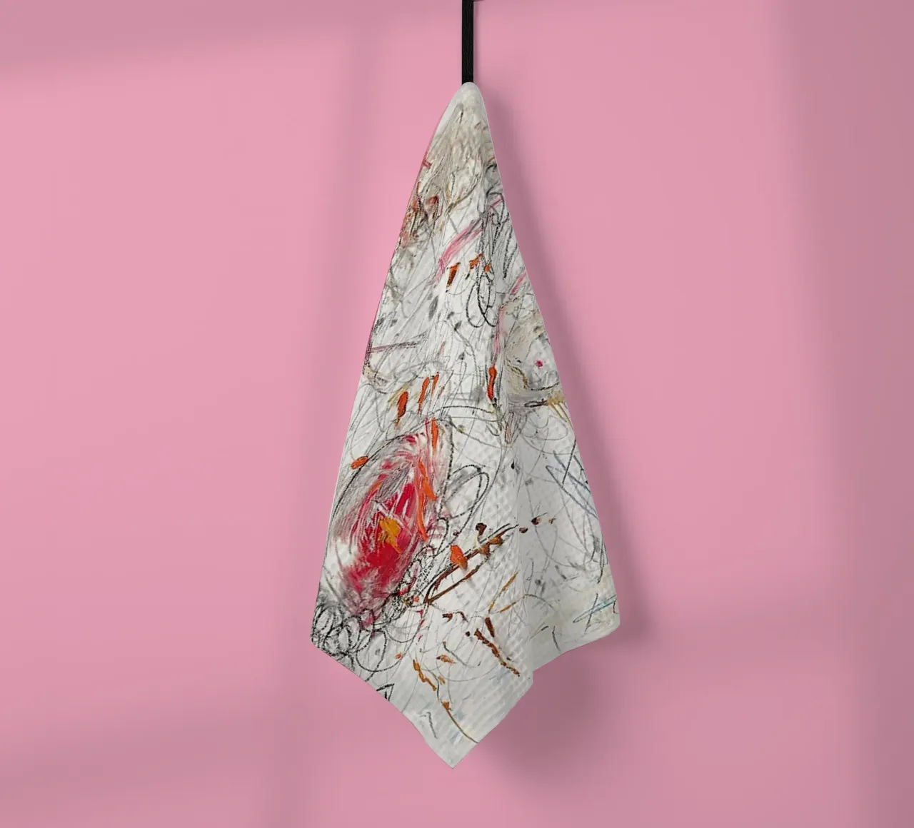 Cy Twombly Leda e il cigno canovaccio da cucina da coley