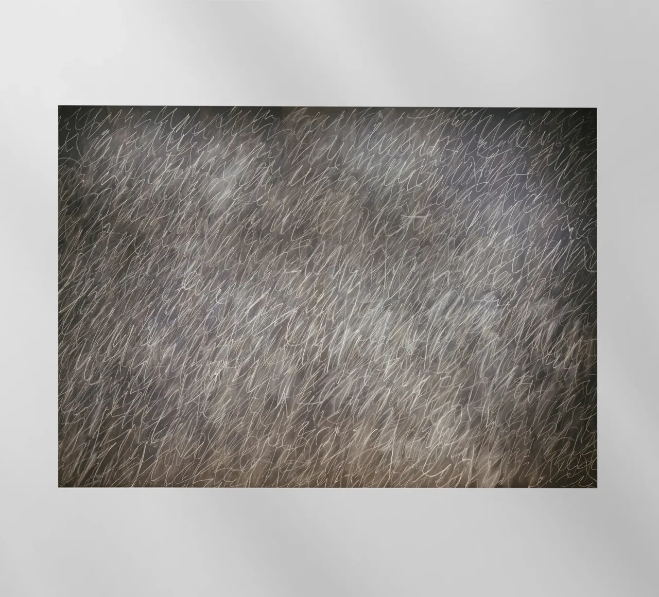 Cy Twombly Linea astratta pellicola backlit da coley
