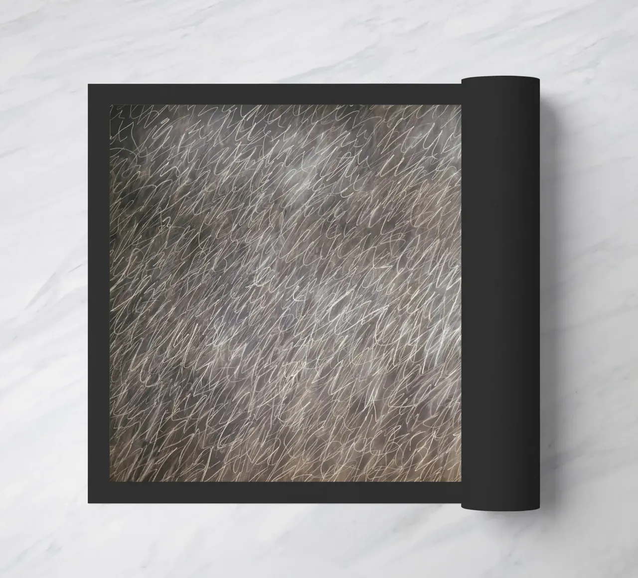 Cy Twombly Linea astratta zerbino da coley