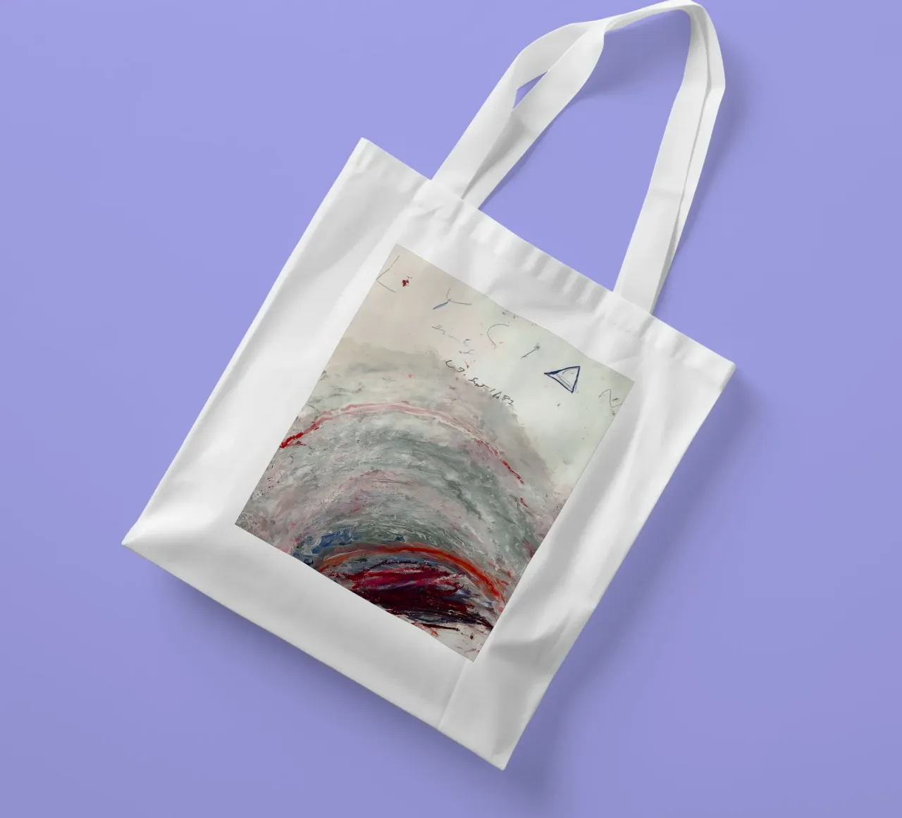 Cy Twombly lycian borsa in juta da coley