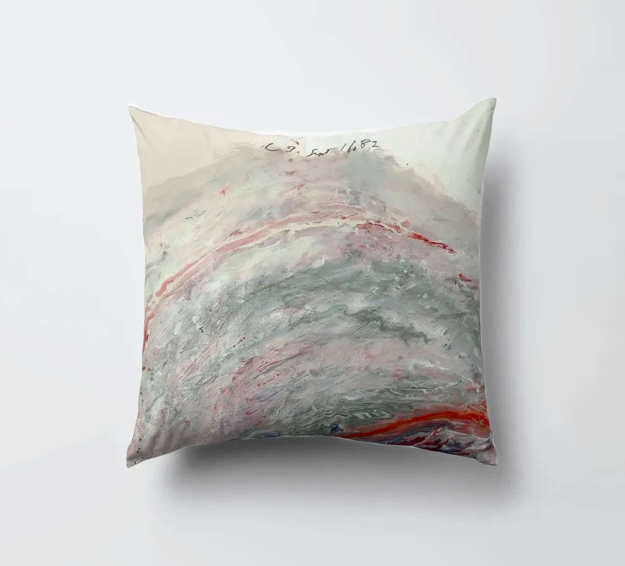 Cy Twombly lycian cuscino da coley
