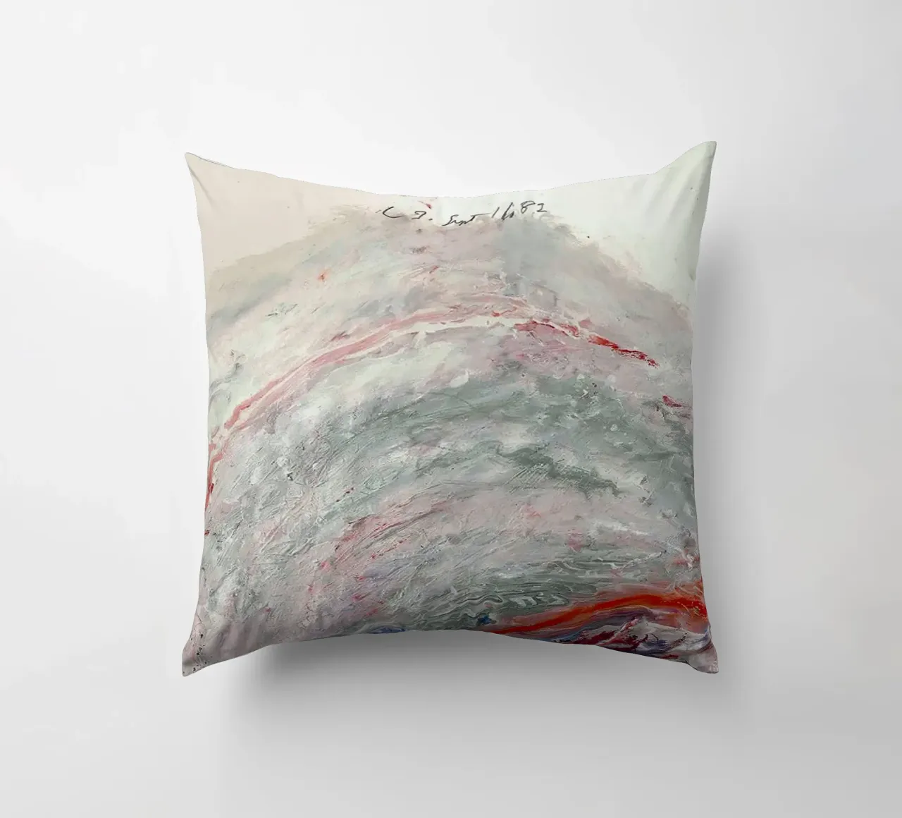 Cy Twombly lycian cuscino da coley