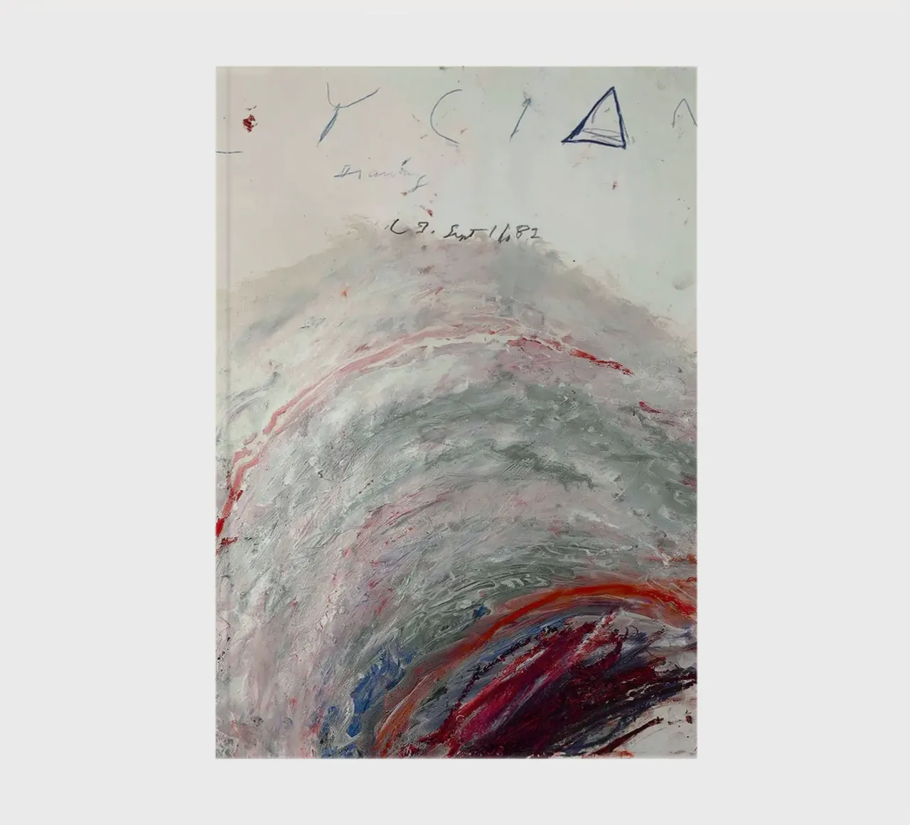 Cy Twombly lycian notebook by coley