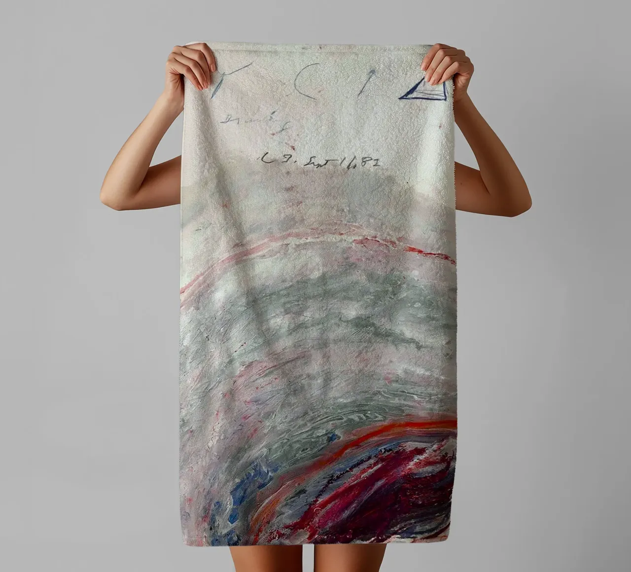 Cy Twombly lycian asciugamano da bagno da coley