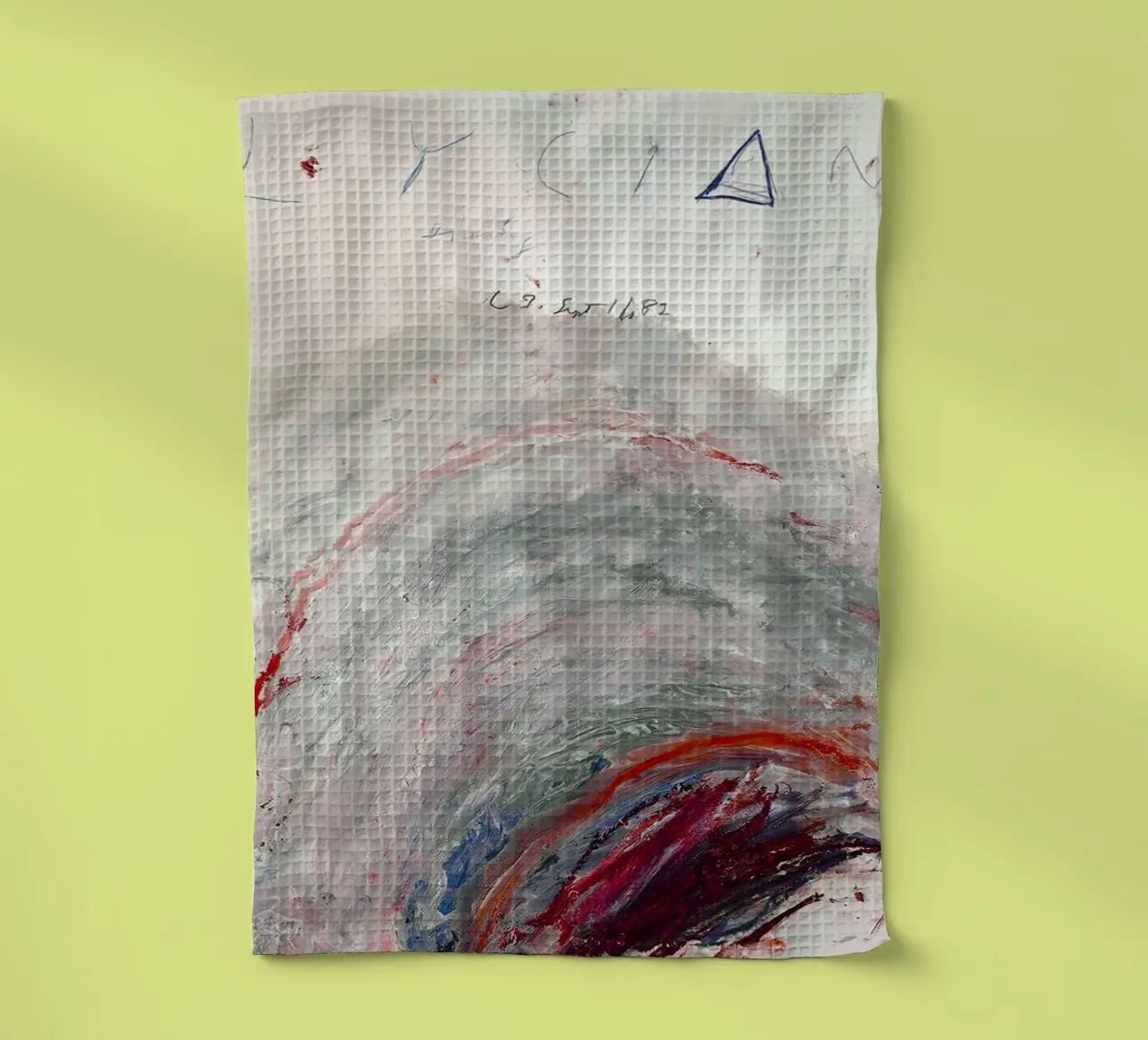 Cy Twombly lycian canovaccio da cucina da coley