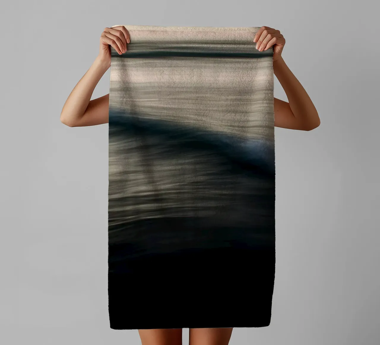 The Uniqueness of Waves I towel by Tal Paz-Fridman