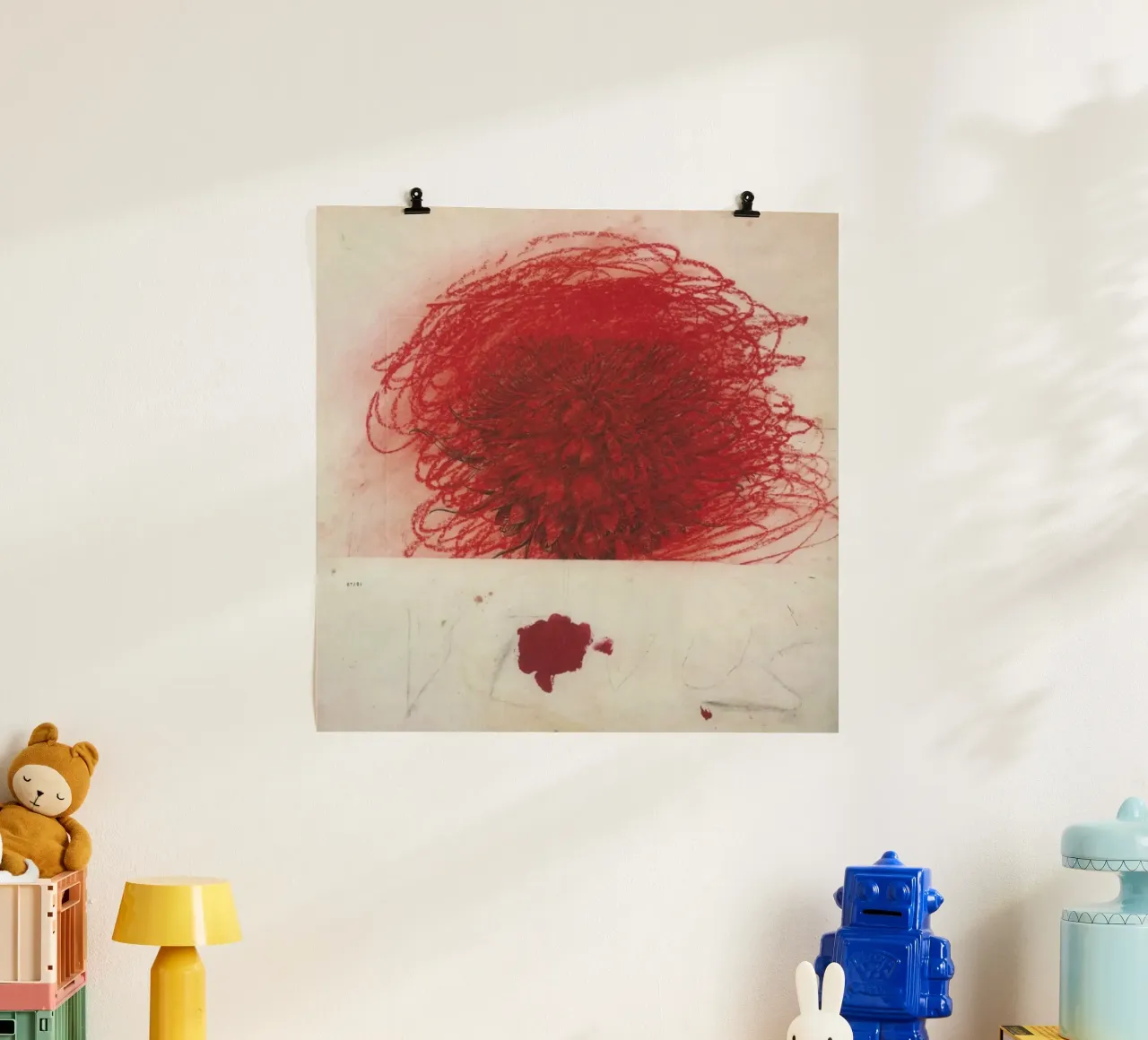 Cy Twombly Pan poster da coley