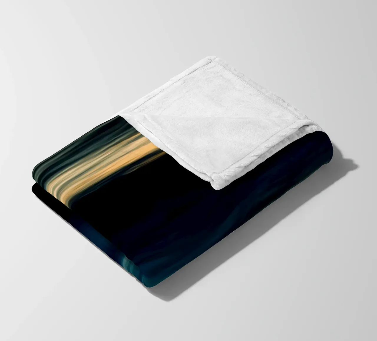 The Uniqueness of Waves IV fleece blanket by Tal Paz-Fridman