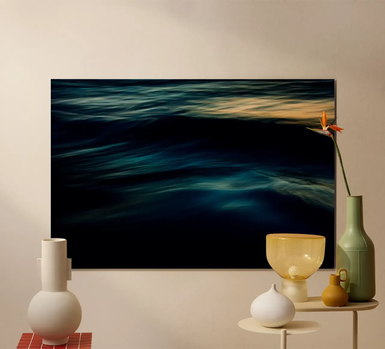 The Uniqueness of Waves IV hahnemühle by Tal Paz-Fridman