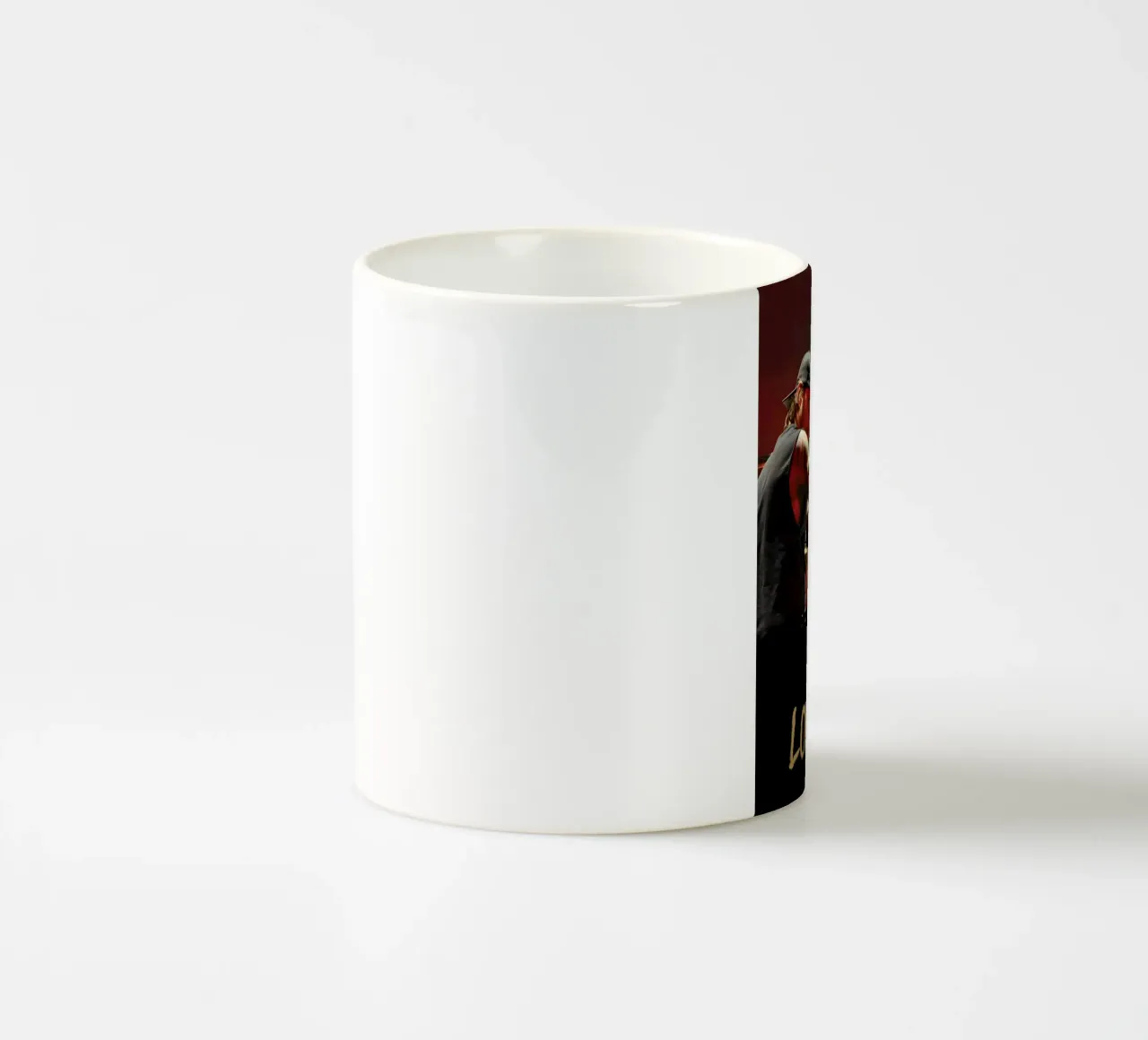 Dave Lombardo tazza in ceramica da Low poly art