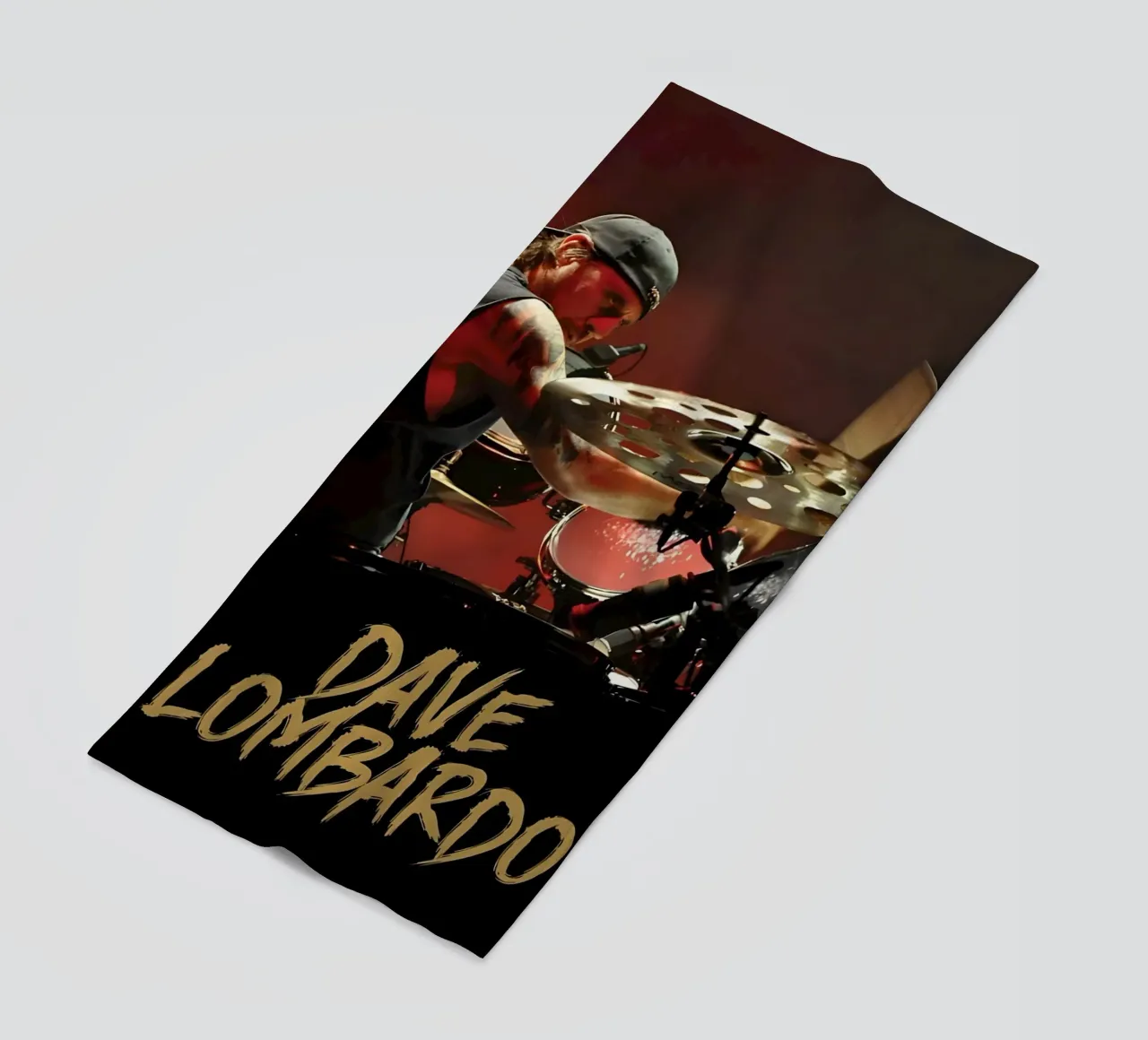 Dave Lombardo telo mare da Low poly art