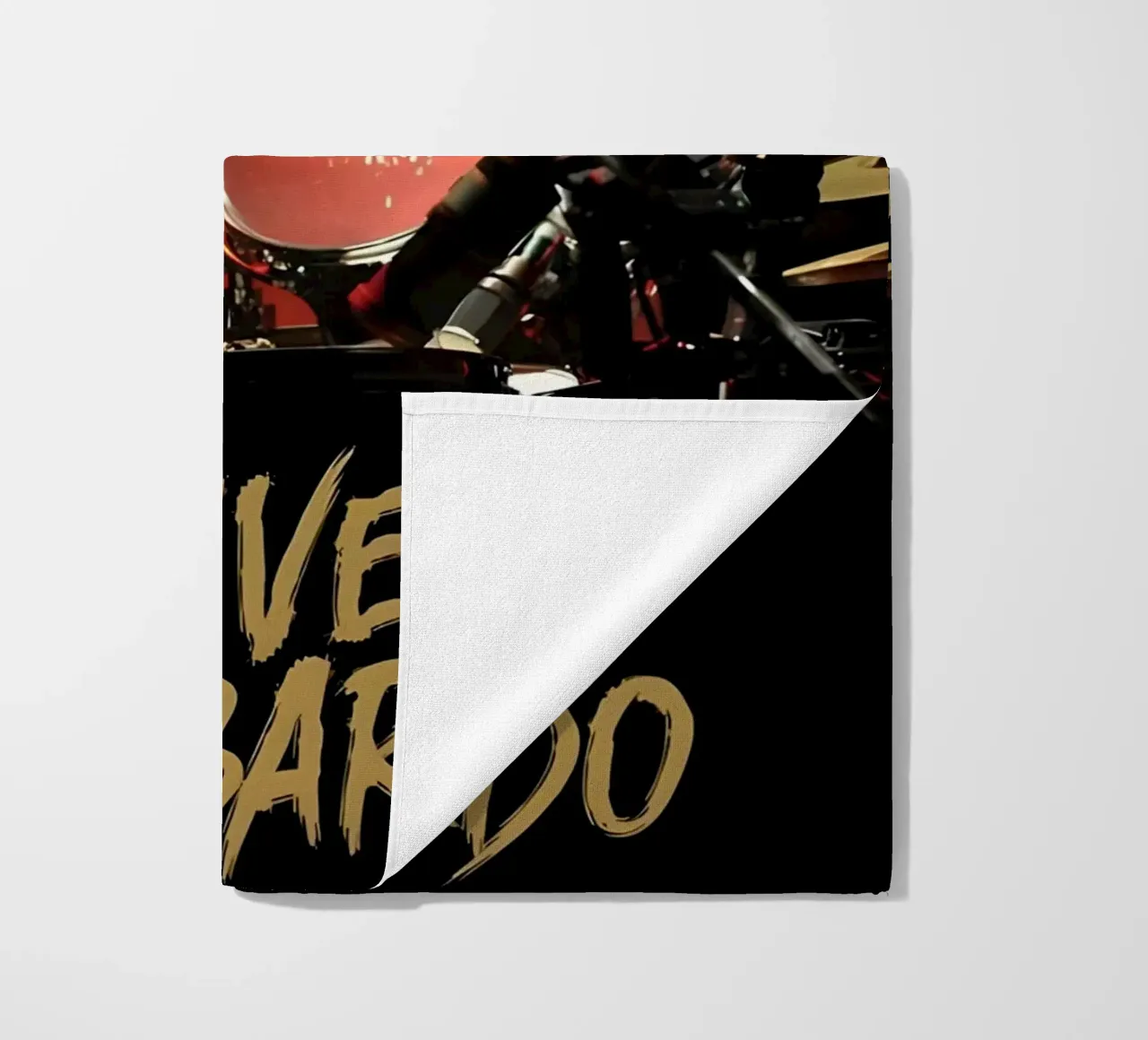 Dave Lombardo telo mare da Low poly art