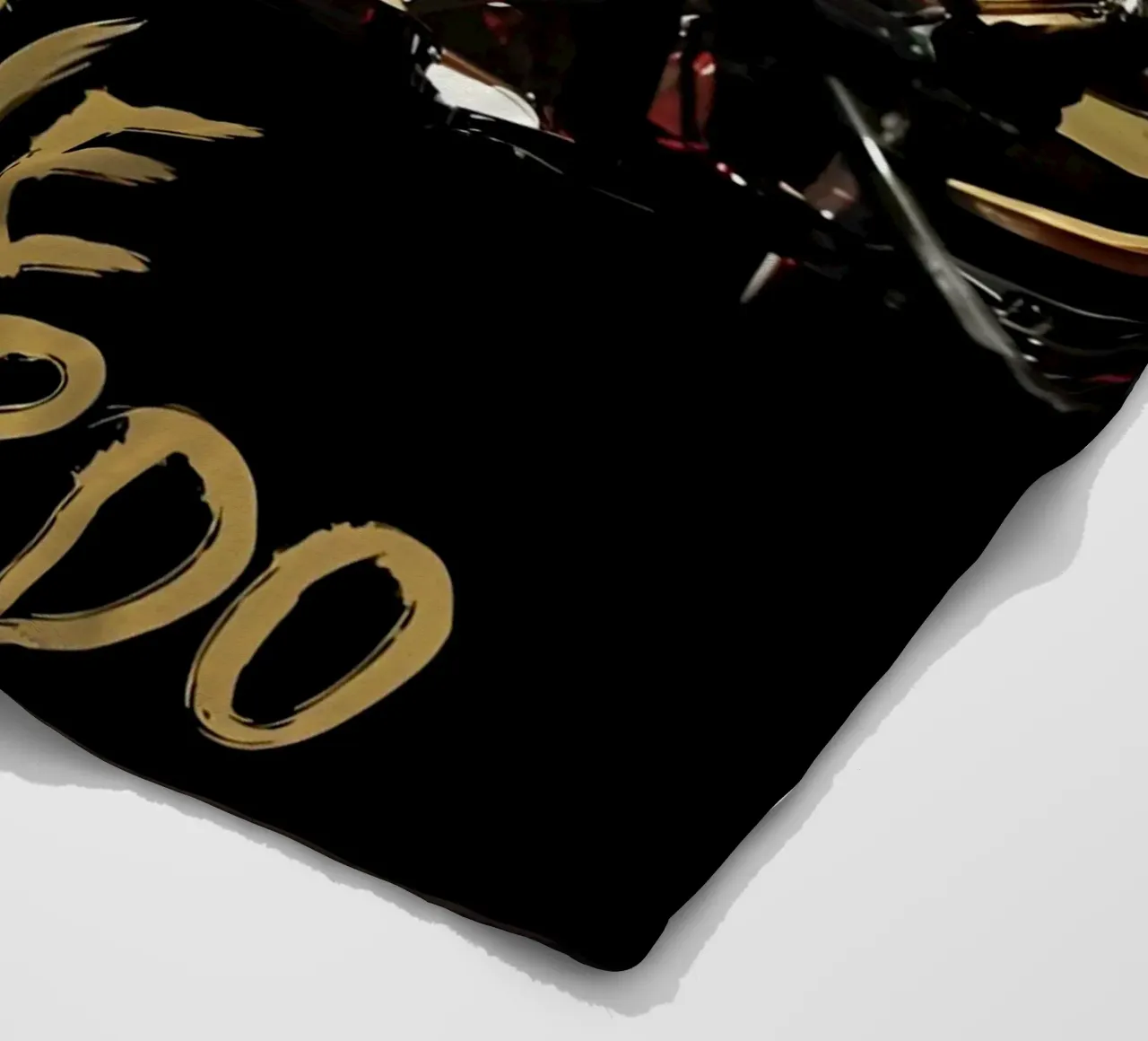 Dave Lombardo coperta in pile da Low poly art